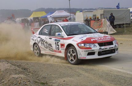 Evo 7 Group N Rally Car