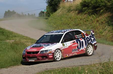 Evo 9 R4 Rally Car Success