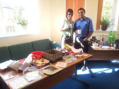 Macmillan Coffee Morning at Co-ordSport